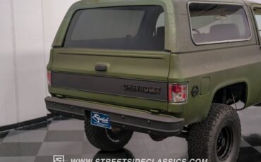 Chevrolet-Blazer-1979-Olive-Drab-Green-Tan-6