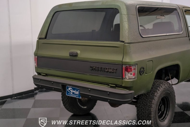 Chevrolet-Blazer-1979-Olive-Drab-Green-Tan-6