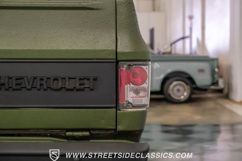 Chevrolet-Blazer-1979-Olive-Drab-Green-Tan-7