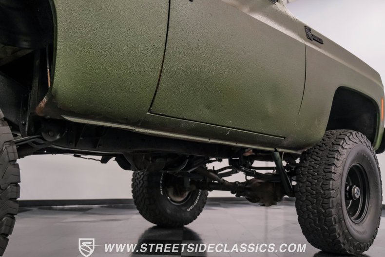 Chevrolet-Blazer-1979-Olive-Drab-Green-Tan-8