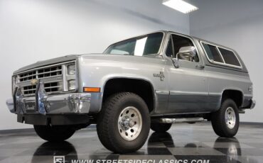 Chevrolet-Blazer-1987-Silver-Gray-19