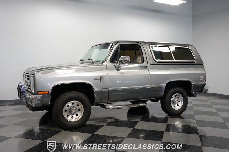 Chevrolet-Blazer-1987-Silver-Gray-4