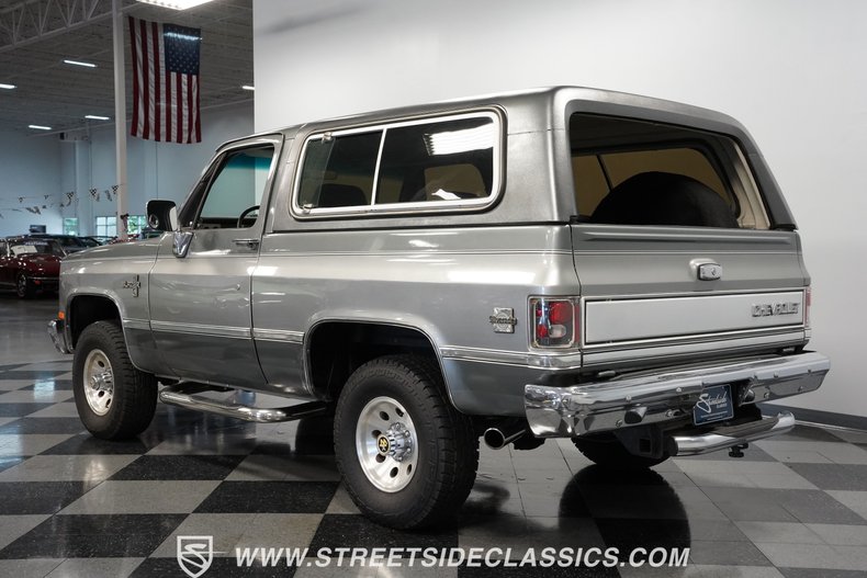 Chevrolet-Blazer-1987-Silver-Gray-7