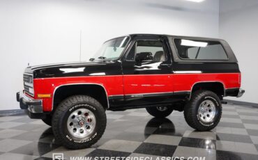 Chevrolet-Blazer-1990-Black-Gray-5