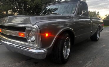 Chevrolet-C10-1971-Gray-Gray-1