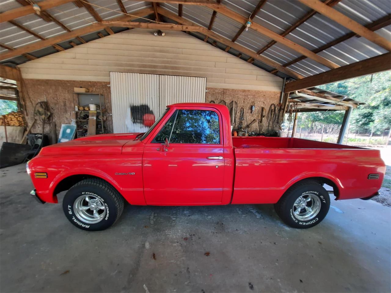 Chevrolet-C10-1971-Performance-Red-Black-10