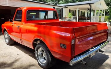 Chevrolet-C10-1971-Performance-Red-Black