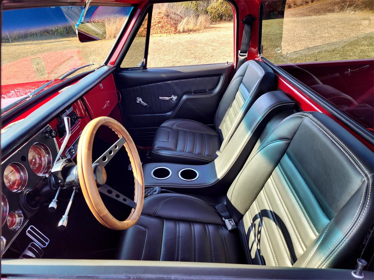 Chevrolet-C10-1971-Red-Black-14