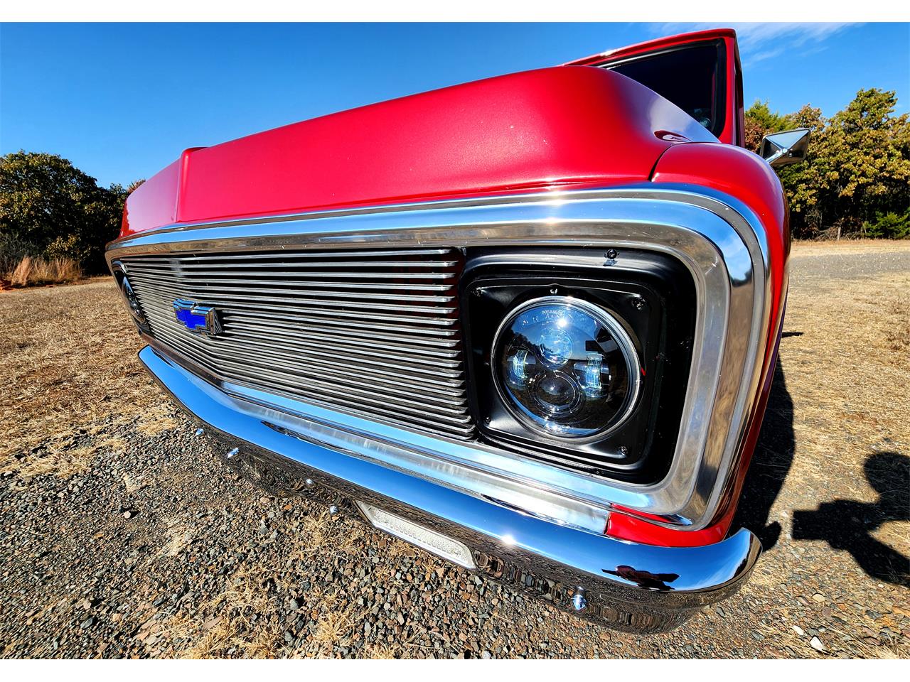 Chevrolet-C10-1971-Red-Black-28