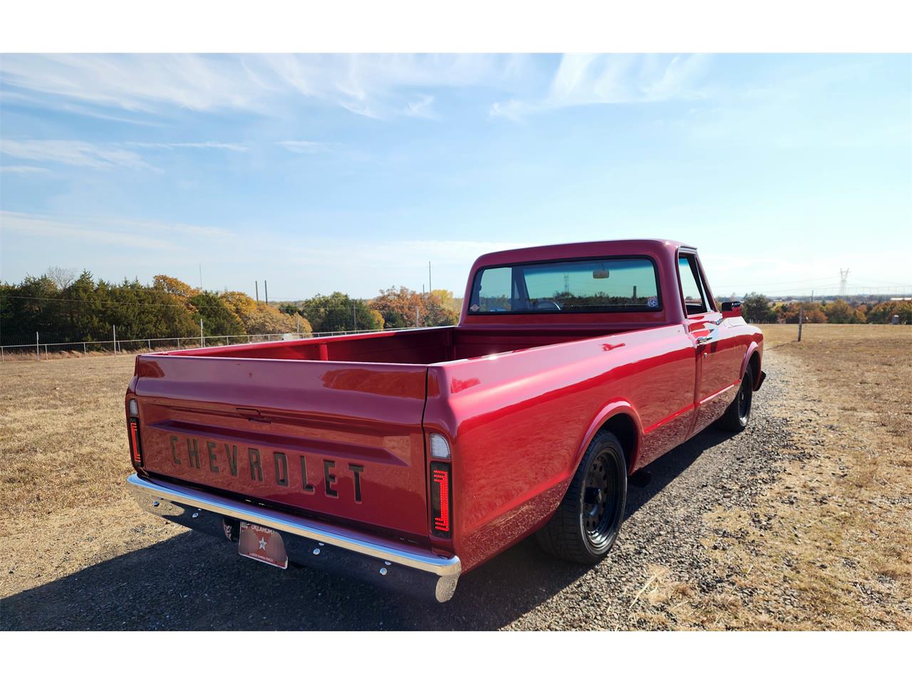 Chevrolet-C10-1971-Red-Black-33