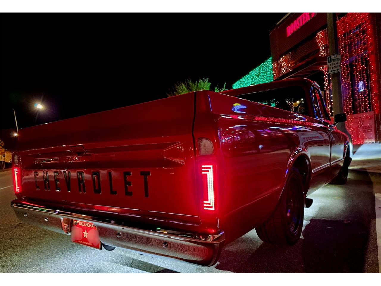 Chevrolet-C10-1971-Red-Black-4