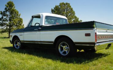 Chevrolet-C10-1972-Green-amp-White-Green-11