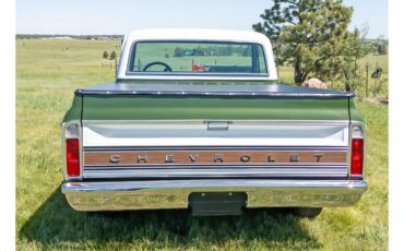 Chevrolet-C10-1972-Green-amp-White-Green-14