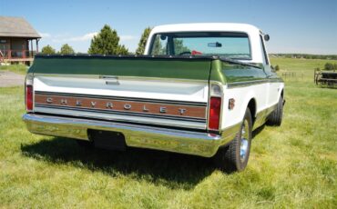 Chevrolet-C10-1972-Green-amp-White-Green-16