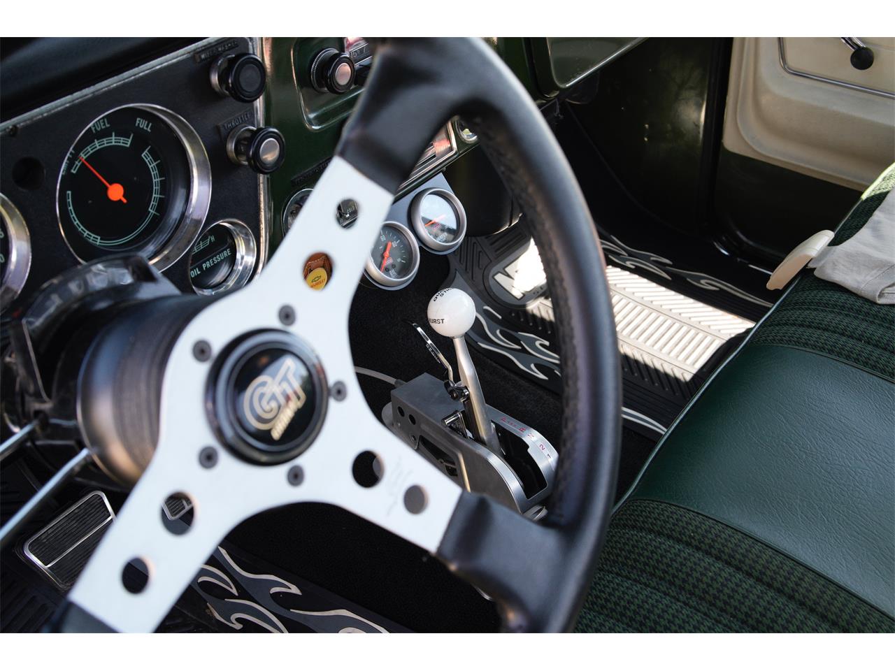 Chevrolet-C10-1972-Green-amp-White-Green-21