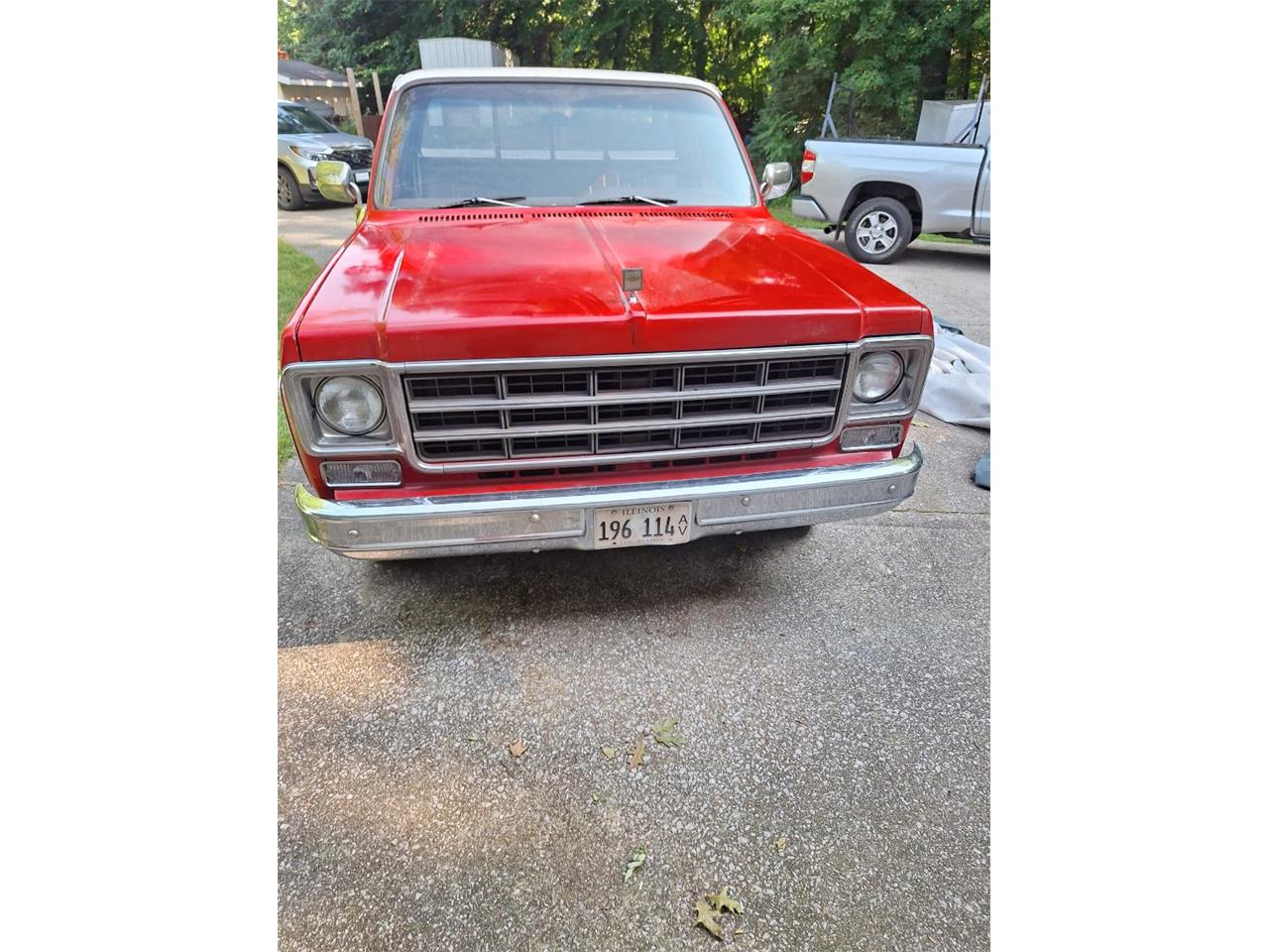 Chevrolet-C10-1978-Red-amp-White-Red-2