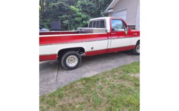 Chevrolet-C10-1978-Red-amp-White-Red