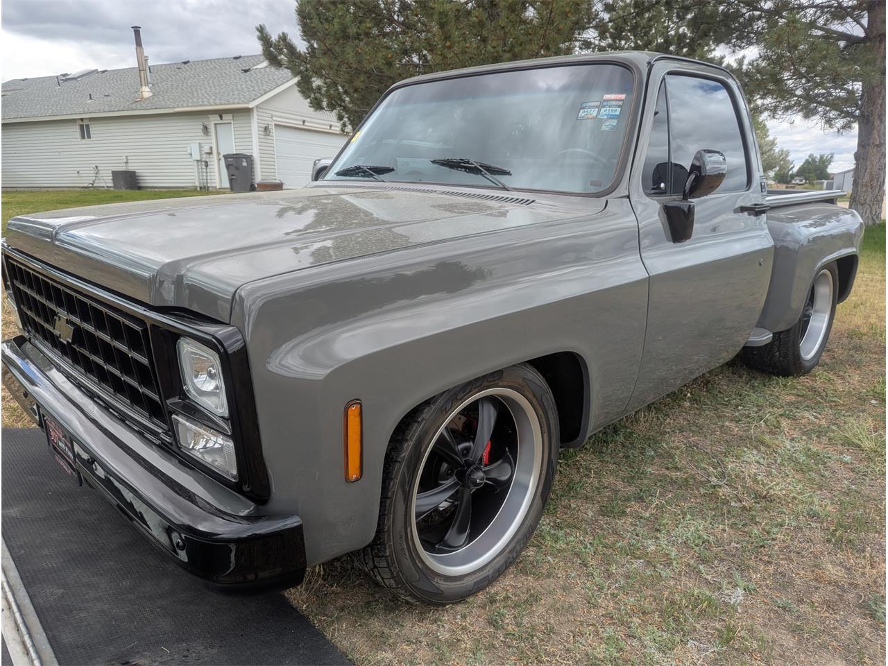 Chevrolet-C10-1980-Gray-Black-1