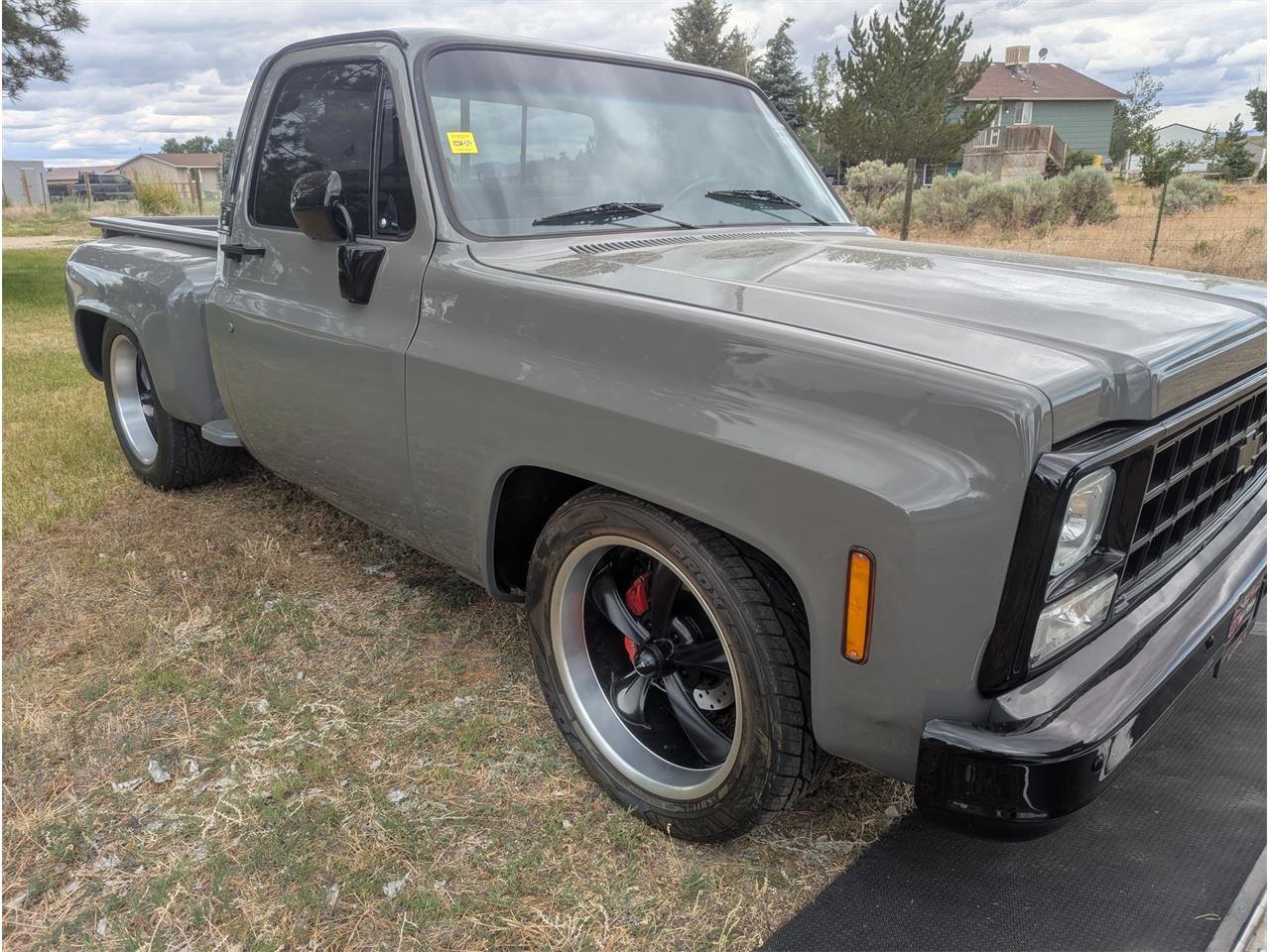 Chevrolet-C10-1980-Gray-Black-11