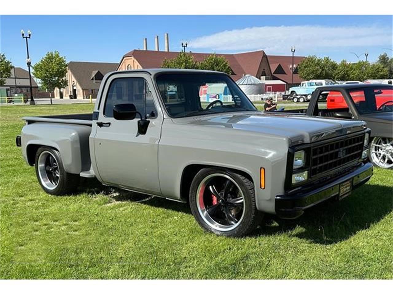 Chevrolet-C10-1980-Gray-Black-24