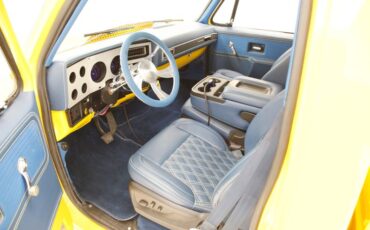 Chevrolet-C10-1980-Yellow-Blue-33