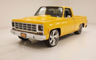 Chevrolet-C10-1980-Yellow-Blue-48