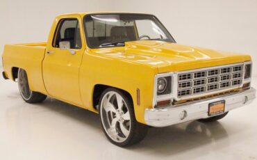 Chevrolet-C10-1980-Yellow-Blue-8