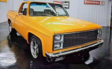 Chevrolet-C10-1982-Yellow-Gray-Cloth-1