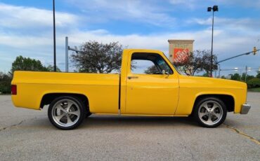 Chevrolet-C10-1982-Yellow-Gray-Cloth-14