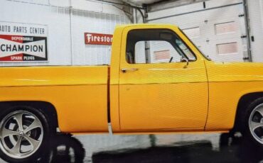 Chevrolet-C10-1982-Yellow-Gray-Cloth-8