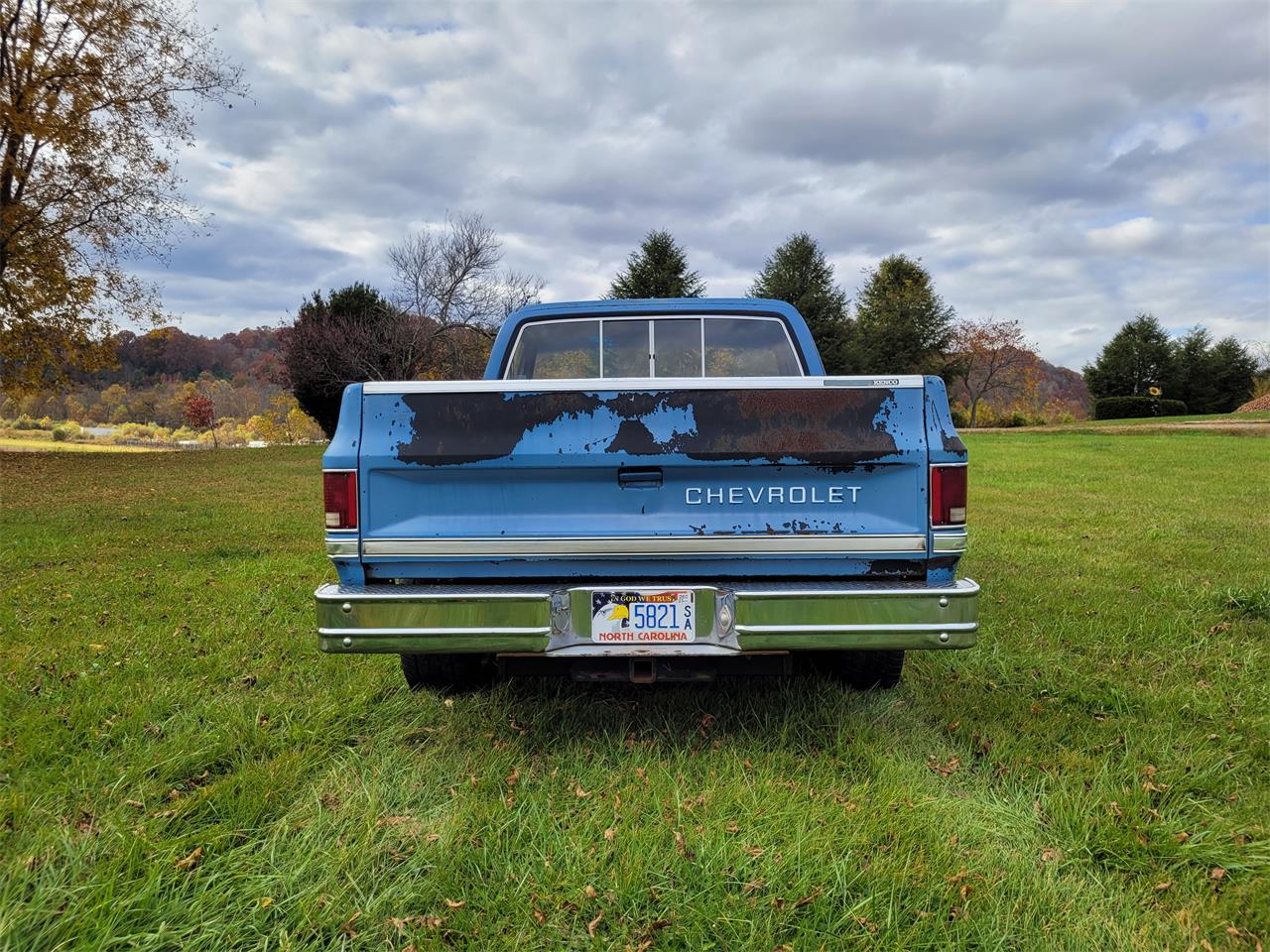 Chevrolet-C10-1985-Blue-blue-4