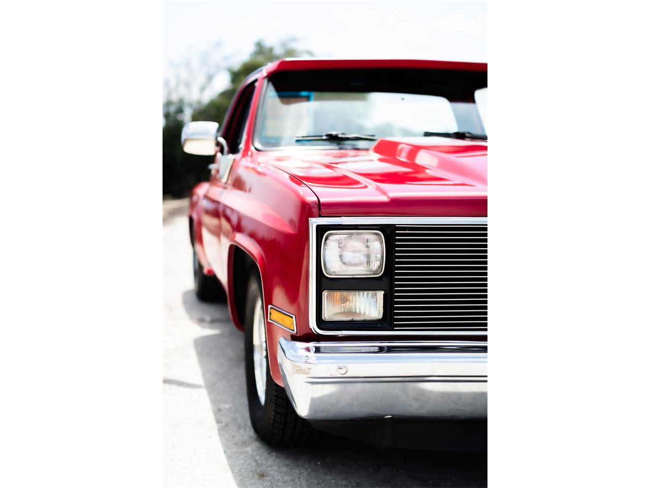 Chevrolet-C10-1985-Red-Black-6