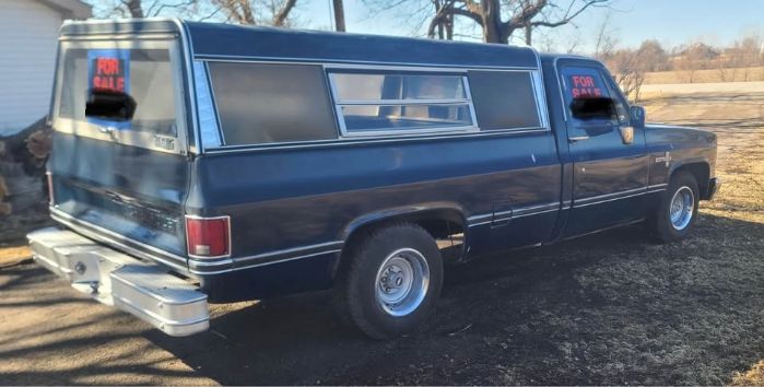 Chevrolet-C10-1986-Blue-Gray