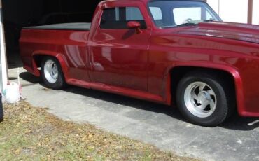 Chevrolet-C10-1986-Red-Tan-14