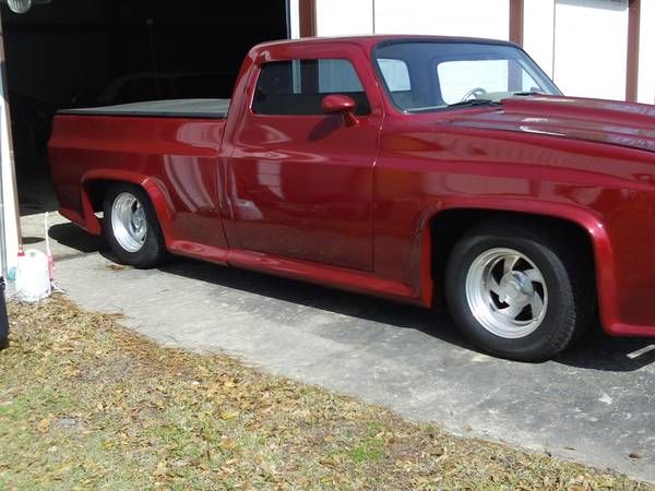 Chevrolet-C10-1986-Red-Tan-14