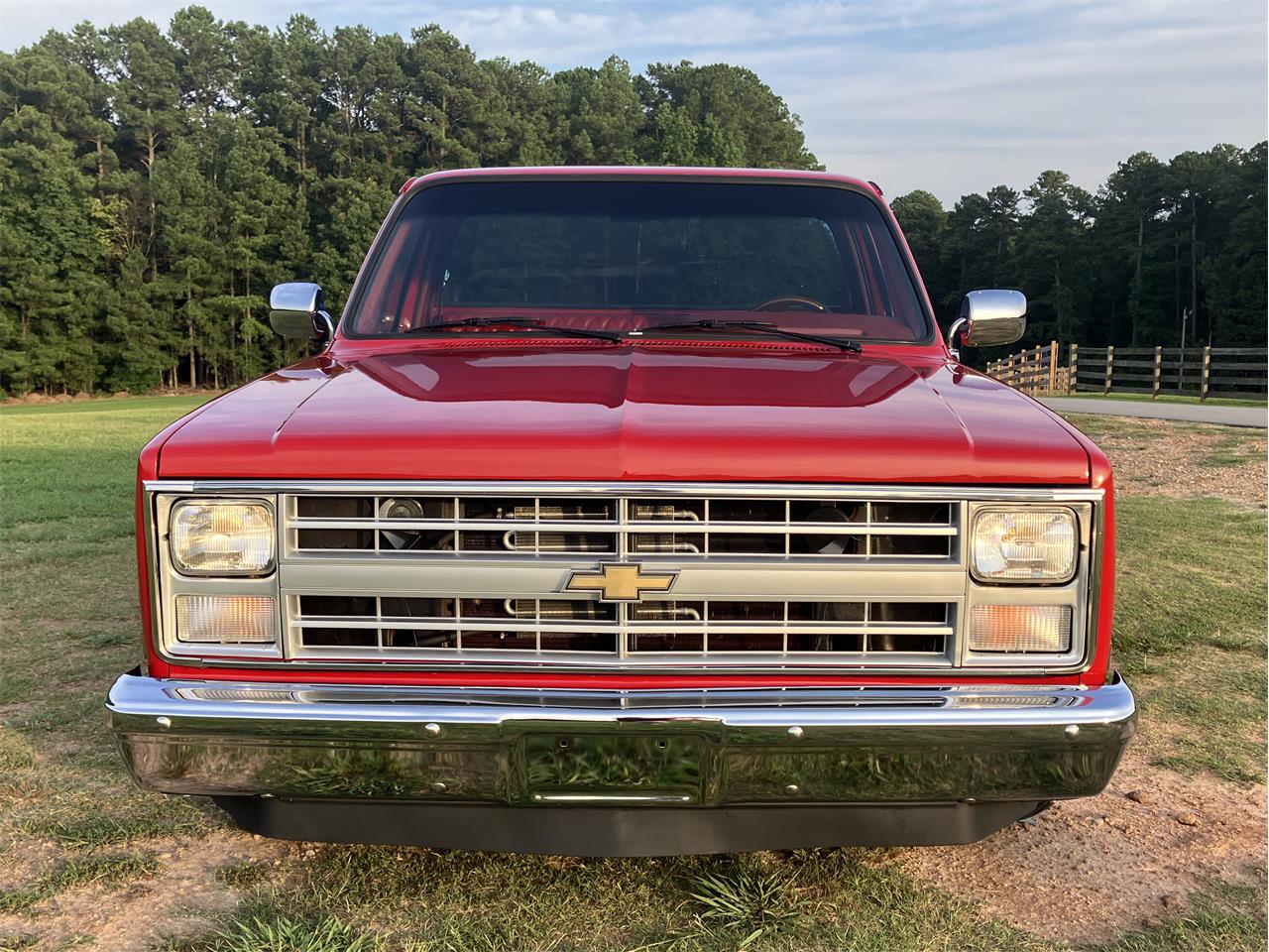 Chevrolet-C10-1987-Red-Red-1