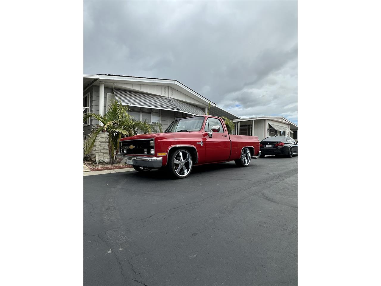 Chevrolet-C10-1987-Red-Red-1