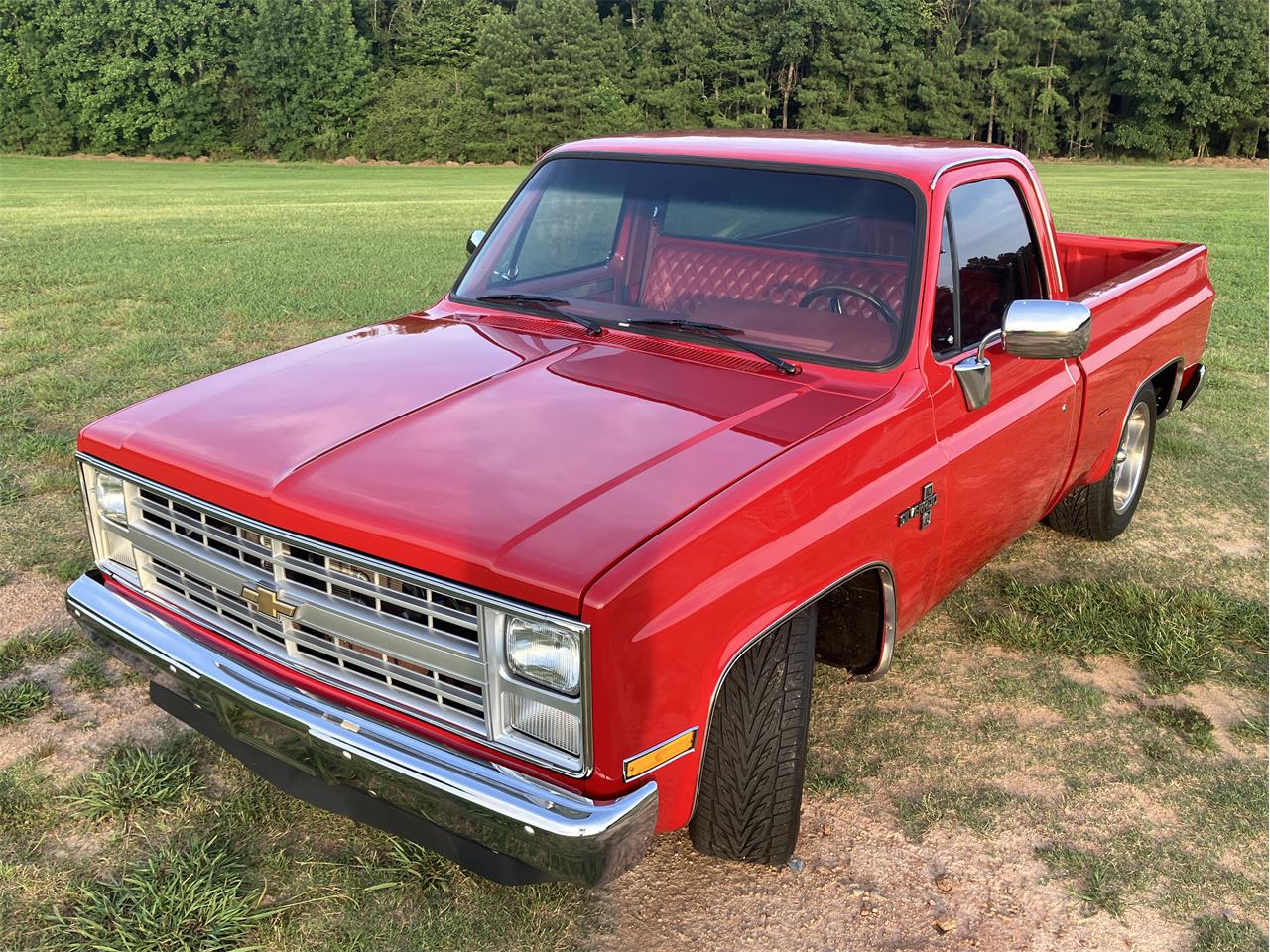 Chevrolet-C10-1987-Red-Red-13