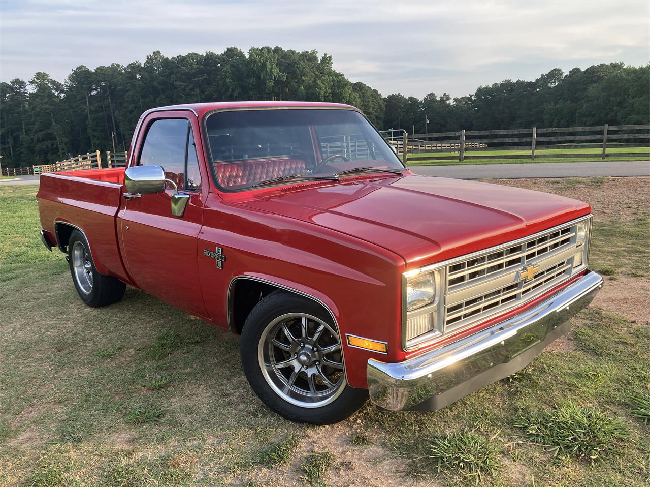 Chevrolet-C10-1987-Red-Red-2