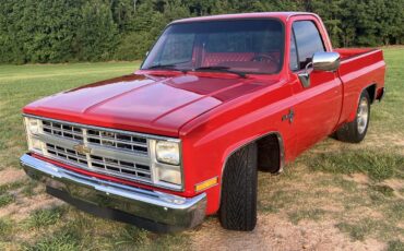 Chevrolet-C10-1987-Red-Red