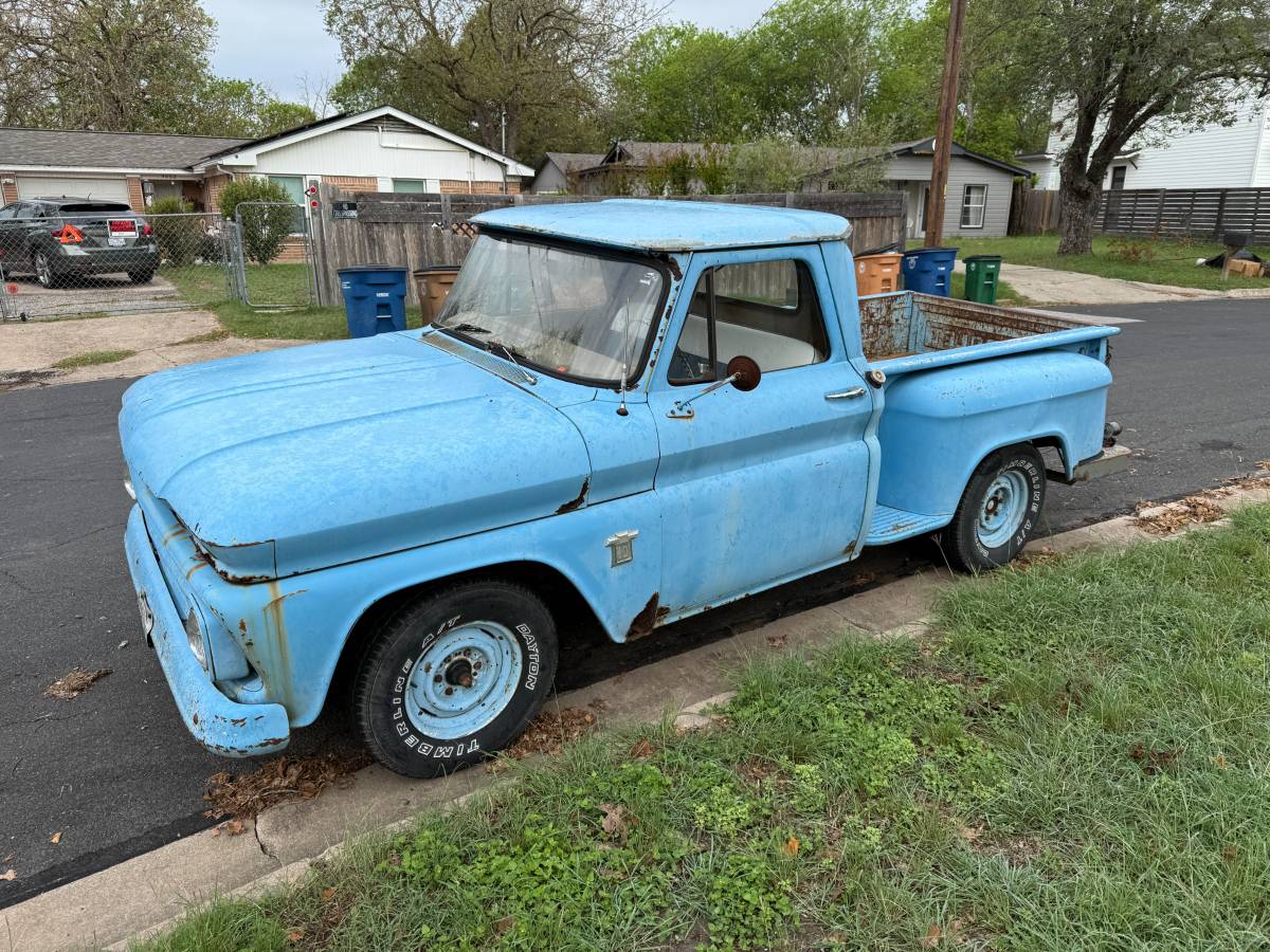 Chevrolet-C10-stepside-short-bed-pickup-truck-1964-blue-4