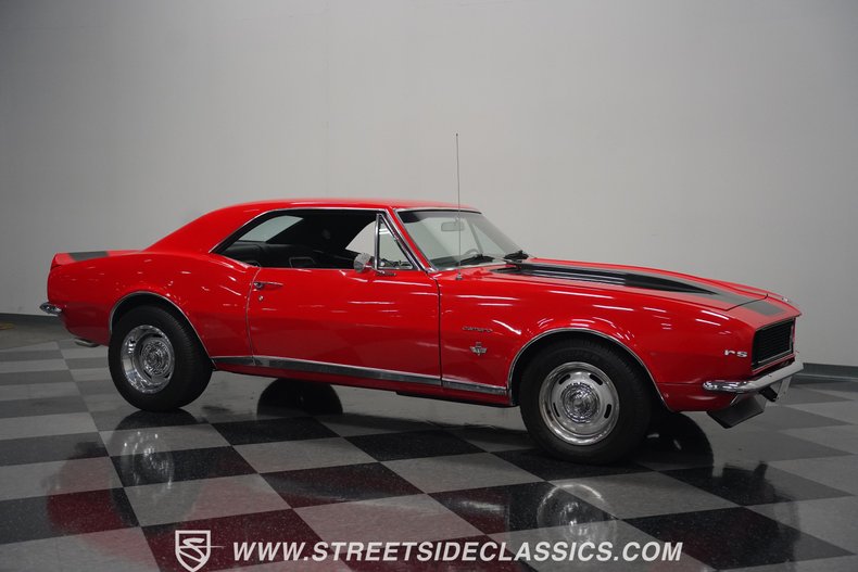 Chevrolet-Camaro-1967-Red-Black-31