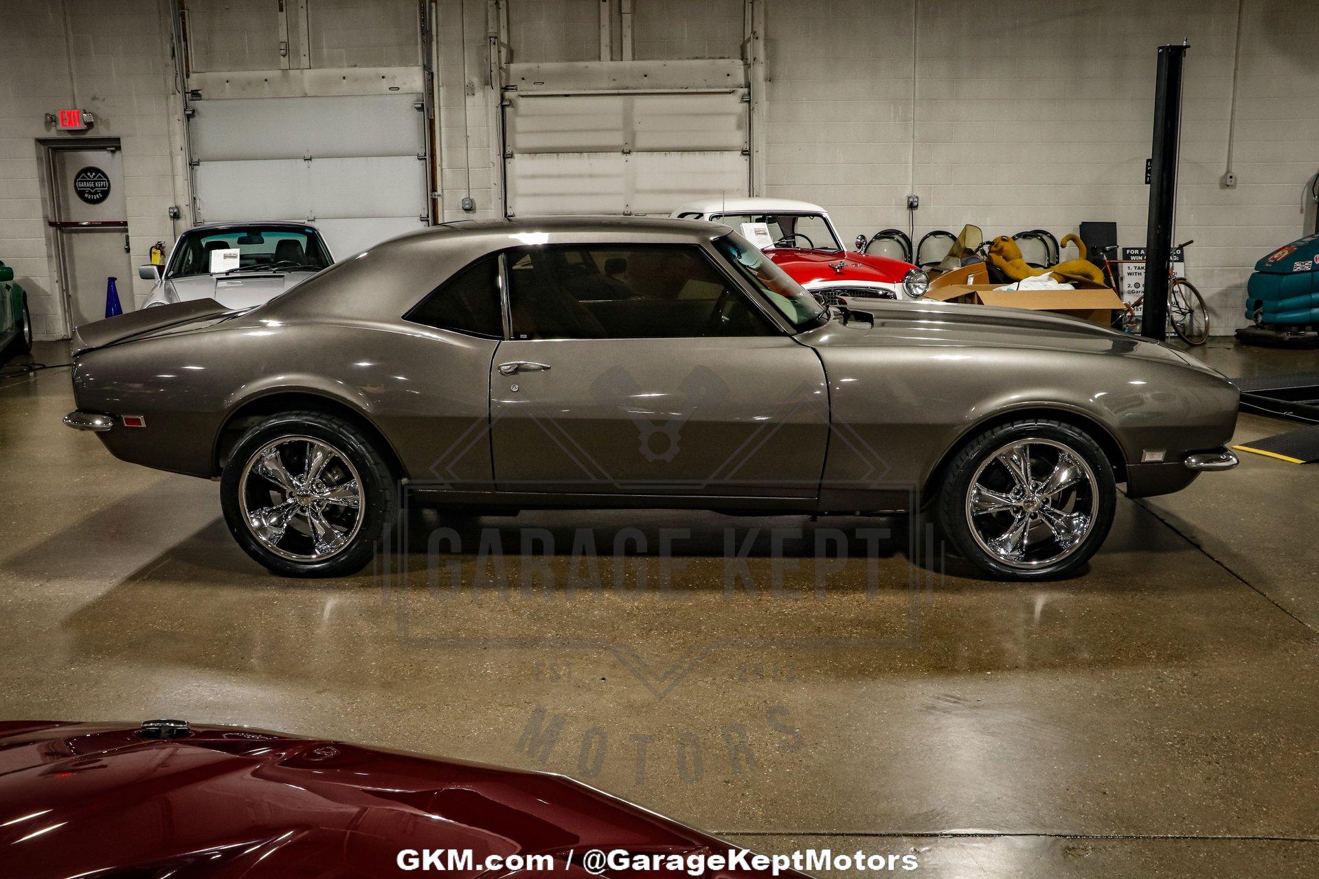 Chevrolet-Camaro-1968-Gray-Tan-8
