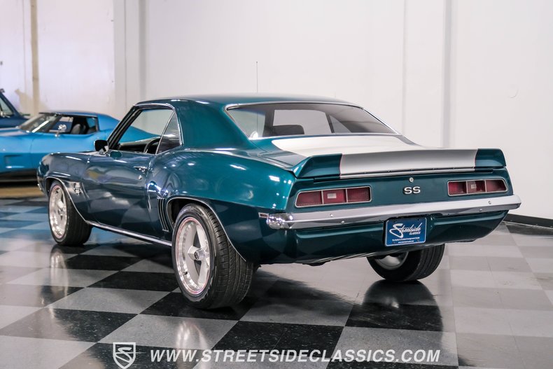Chevrolet-Camaro-1969-Polo-Green-Black-11