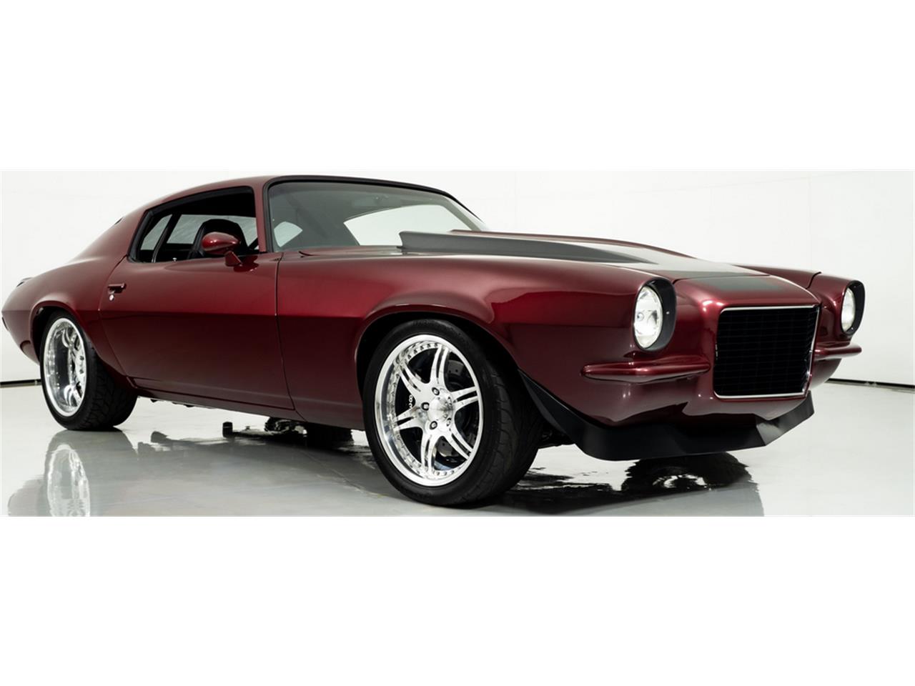 Chevrolet-Camaro-1970-Jewel-Red-Black-1