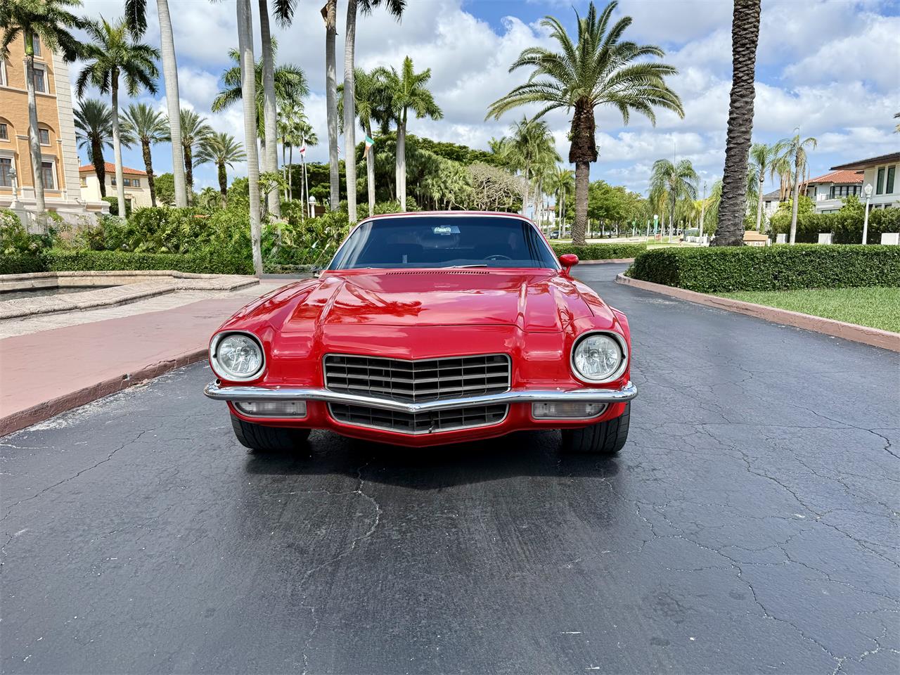 Chevrolet-Camaro-1970-Red-Black-1