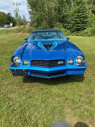 Chevrolet-Camaro-1978-Blue-1