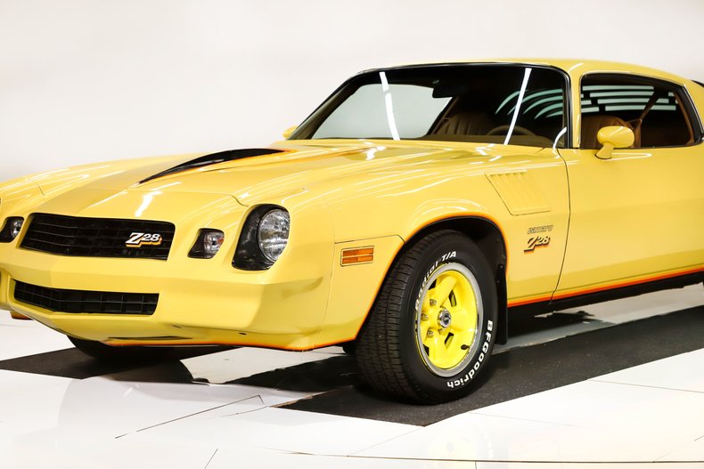 Chevrolet-Camaro-1978-Bright-Yellow-Camel-Tan-21