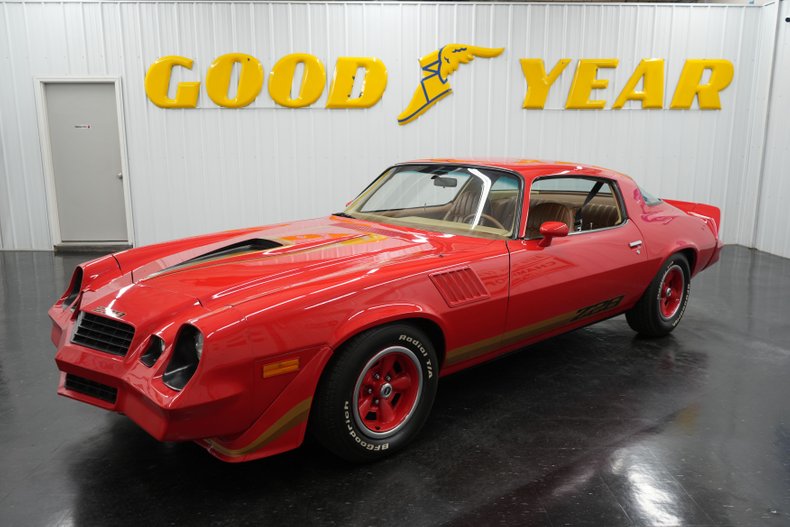 Chevrolet-Camaro-1979-Red-Tan-1