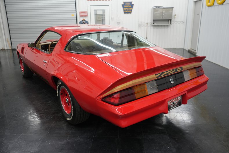 Chevrolet-Camaro-1979-Red-Tan-11